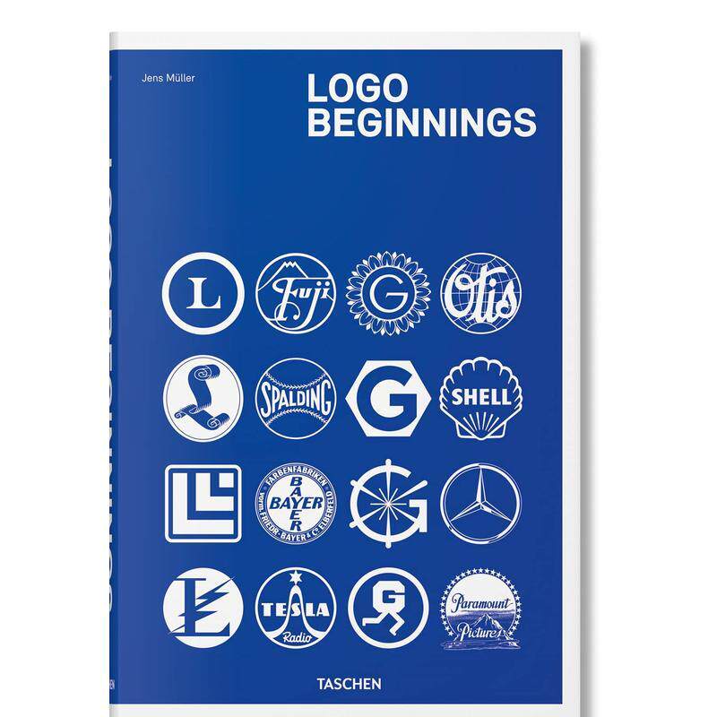 【现货】商标起源 Logo Beginnings 原版英文字体图案标志设计图书