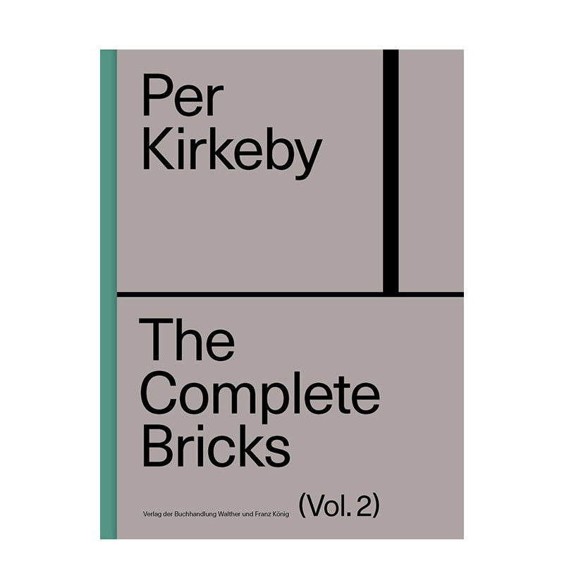 【预售】佩尔·柯克比 作品全集 卷二：未实现的项目 Per Kirkeby: The Complete Bricks  原版英文艺术画册画集 进口图书
