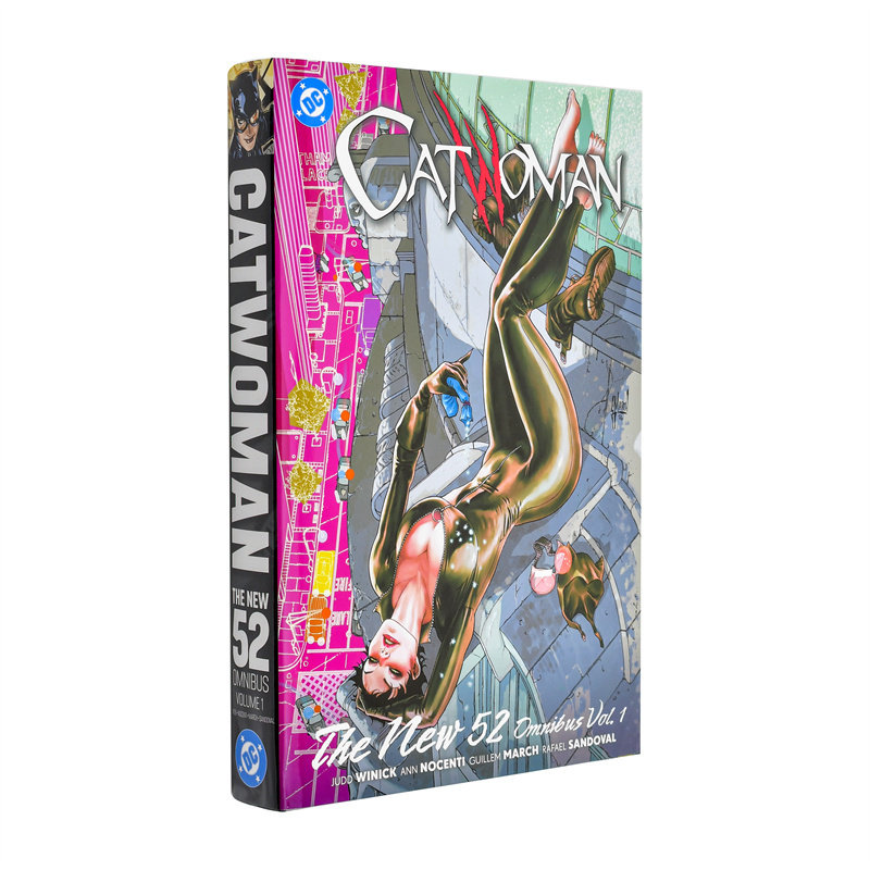 【现货】DC漫画 猫女:新52合集 卷1 Catwoman: The New 52 Omnibus Vol.1 精装 英文漫画书原版进口美漫漫画书籍