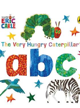 【预售】【艾瑞·卡尔】好饿的毛毛虫·aBC 【Eric Carle】The Very Hungry Caterpillar’s abc 原版英文儿童绘本图书