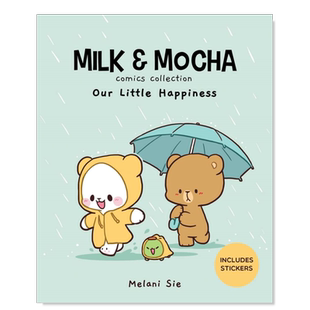 【现货】牛奶与摩卡漫画集：我们的小幸福 Milk & Mocha Comics Collection:Our Little Happiness 英文原版漫画书 milkmochabear