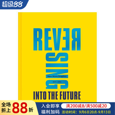 【现货】逆转到未来:1977-1990平面设计新浪潮 Reversing Into The Future原版英文字体图案标志设计图书