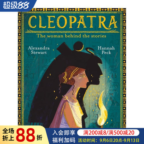 【现货】埃及艳后 Cleopatra 原版英文儿童绘本图书书籍