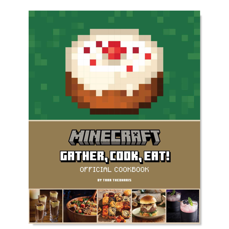 【现货】我的世界：食谱书 Minecraft: Gather, Cook, Eat! Official Cookbook 英文原版美味餐点烹饪书籍菜谱 游戏周边图书