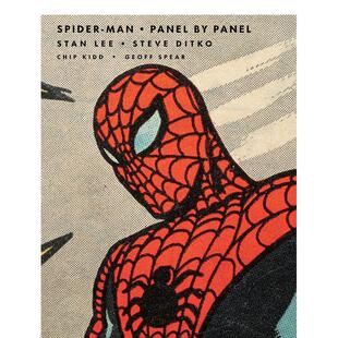【现货】英文漫画 蜘蛛侠：美国国会图书馆漫威收藏 Spider-Man:Panel by Panel 原版英文漫画书图书