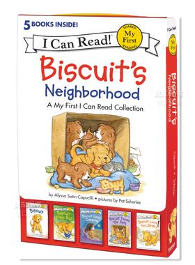 【现货】饼干的社区 Biscuit’s Neighborhood英文儿童绘本原版图书进口书籍Capucilli, Alyssa Satin