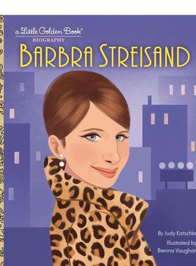 【预售】【黄金小传】芭芭拉·史翠珊 【Little Golden Book Biography】Barbra Streisand 原版英文儿童绘本图书书籍
