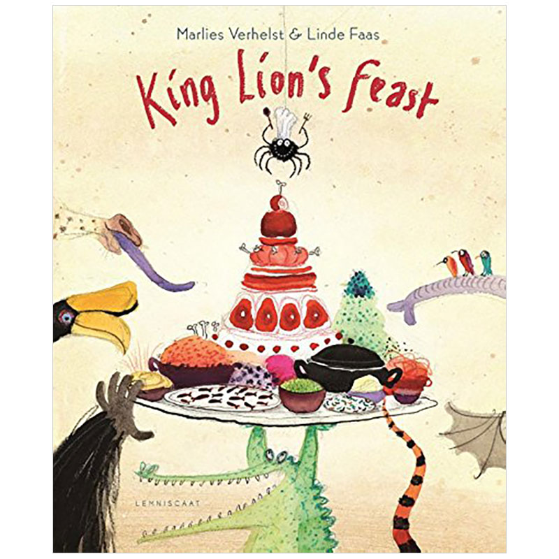 【现货】King Lion’s Feast 狮子王的盛宴 英文原版儿童绘本 3-6岁书籍进口
