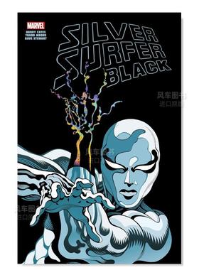 【预售】漫威漫画 银影侠：黑色 SILVER SURFER:BLACK 英文漫画书原版进口图书美漫书籍 Donny Cates