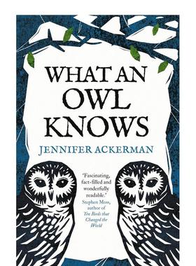 【预售】猫头鹰所知道的 What an Owl Knows 原版英文社会科学 外版图书进口书籍 Ackerman, Jennifer