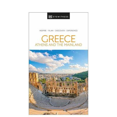 【现货】【DK视界】希腊、雅典和希腊大陆 【DK Eyewitness】Greece， Athens and the Mainland 原版英文旅行图书
