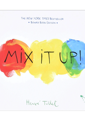 【预售】变变变 Mix It Up 埃尔维·杜莱互动游戏绘本3-6岁 英文原版儿童想象力启蒙趣味纸板书 点点点后续作品 想象力培养玩具书