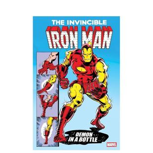 【预售】英文漫画 钢铁侠：酒瓶心魔 Iron Man: Demon In A Bottle [New Printing 2] 原版英文图书