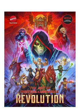 【预售】英文漫画 宇宙人希曼：革命 影视设定集The Art of Masters of the Universe Netflix热播剧 80年代经典改编动画 英文图书