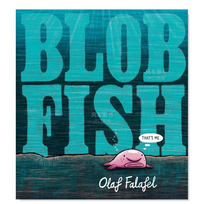 球状鱼Blobfish英文原版进口外图