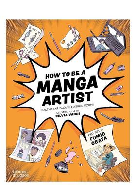 【现货】如何成为漫画艺术家 How to be a Manga Artist 原版英文艺术画册画集 T&H图书