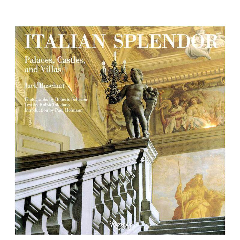 【预售】意大利的辉煌：宫殿、城堡和别墅 Italian Splendor: Palaces  Castles and Villas 原版英文建筑设计图书