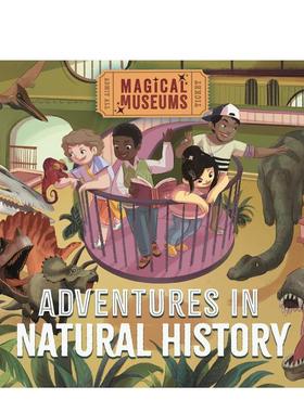 【预售】神奇博物馆：自然历史历险记 Magical Museums 英文原版儿童绘本7-12岁进口英语启蒙读物知识百科书籍 Ben Hubbard