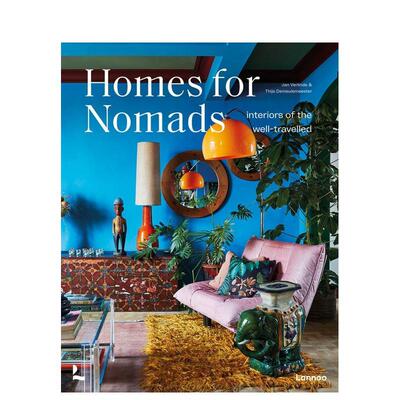 【预售】游牧者的家:旅途中的室内装饰 Homes For Nomads: Interiors of the Well-Travelled 原版英文室内设计装饰图书书籍