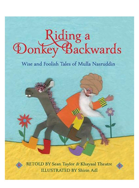 【现货】Riding a Donkey Backwards 倒着骑驴：阿凡提智慧与愚蠢 英文儿童阅读原版进口图书书籍