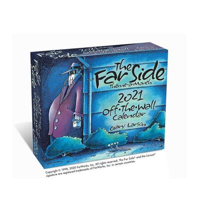 【现货】The Far Side2021年月度主题日历 The Far Side Theme-a-Month 2021 Off-The-Wall Calendar 原版日历图书