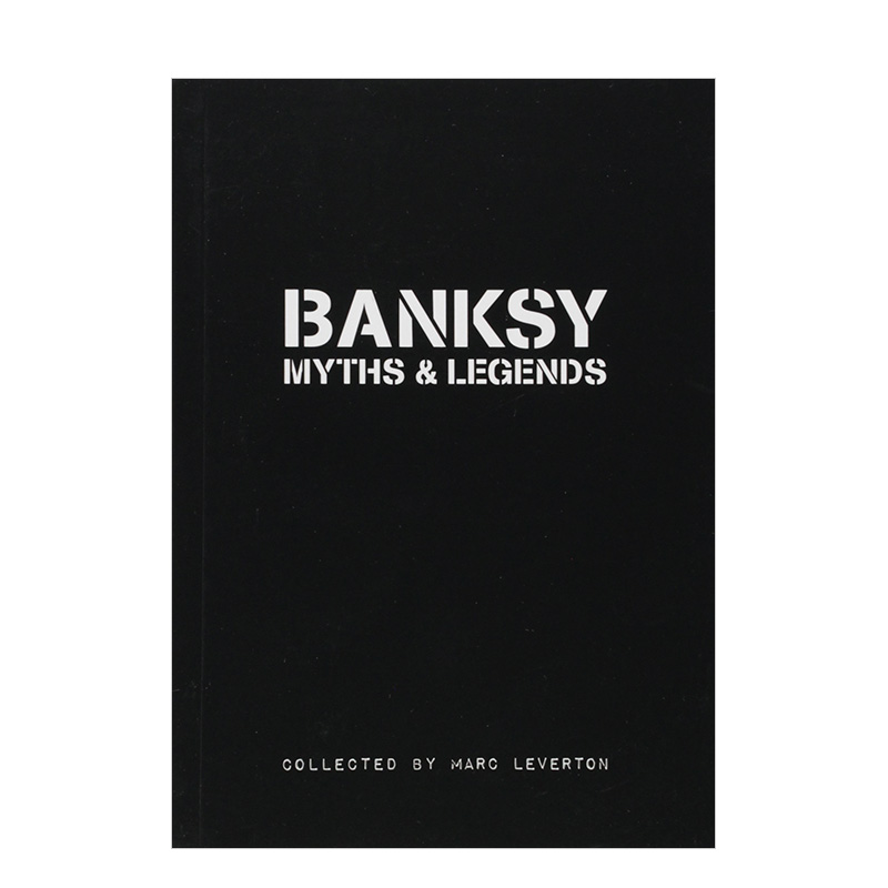 【预售】班克斯传说第1卷 Banksy Myths& Legends Volume 1英文原版街头潮流涂鸦艺术进口图书艺术画册书籍