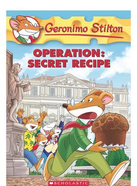 【现货】【老鼠记者】#66：操作:秘方 【GERONIMO STILTON】#66: OPERATION: SECRET RECIPE 原版英文儿童章节书图书