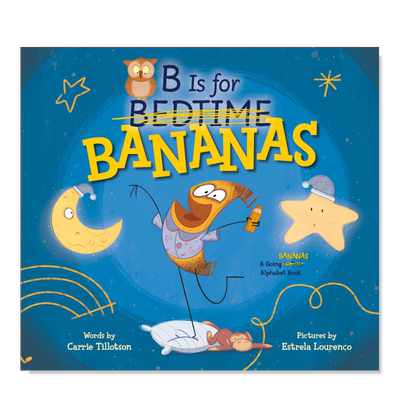 香蕉的字母BBIsforBananas英