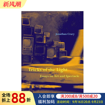 【预售】光明的伎俩：关于艺术和奇观的论文 Tricks of the Light: Essays on Art and Spectacle 原版英文艺术画册画集图书