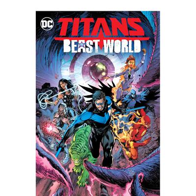 【现货】DC漫画 泰坦：野兽世界 Titans: Beast World 英文漫画书原版进口图书超级英雄系列美漫书籍 Tom Taylor, Ivan Reis