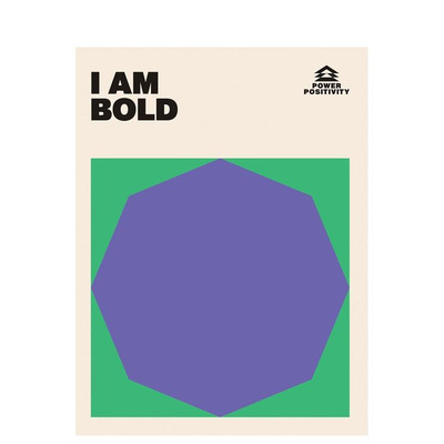 【现货】我无所畏惧 【Power Positivity】I AM BOLD 原版英文生活综合 励志名言袖珍小书图书