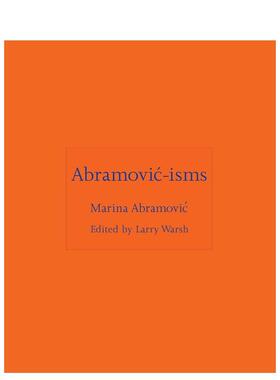 【预售】阿布拉莫维奇主义 【ISMs】Abramovic-isms 原版英文艺术画册画集图书
