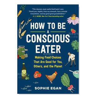 圖書進口書籍Egan 現貨 如何成為有意識 食客 Sophie Conscious Eater英文生活原版 How
