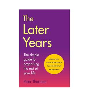简明指南 The Later 原版 晚年：余生无忧 Years 英文生活综合进口图书 预售