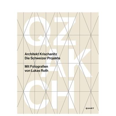 【预售】建筑师克里斯查尼茨 Architekt Krischanitz 原版英文建筑设计图书
