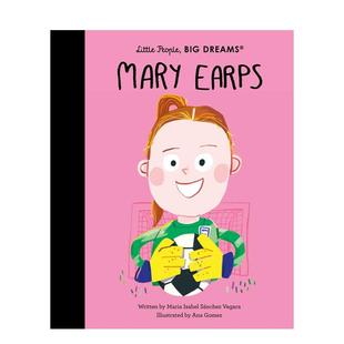 【现货】【小人物 大梦想】玛丽·厄普斯 【Little People Big Dreams】Mary Earps 曼联 足球女明星 原版英文儿童绘本 进口图书