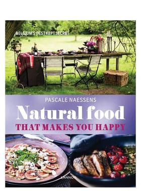 【现货】让你快乐的天然食物 Natural Food that Makes You Happy 原版英文餐饮生活美食图书