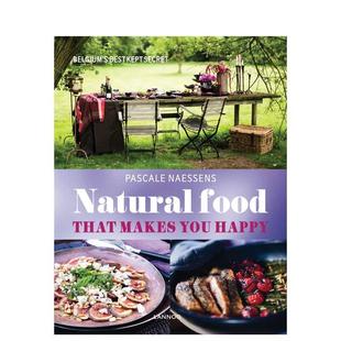 Happy 英文餐饮生活美食图书 天然食物 that Makes Food 让你快乐 Natural 原版 You 现货