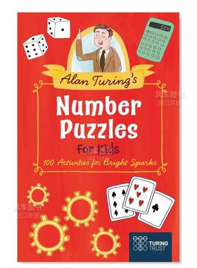 【现货】阿兰·图灵的儿童数字谜题 Alan Turing's Number Puzzles for Kids英文儿童趣味原版图书外版进口书籍 Saunders, Eric A