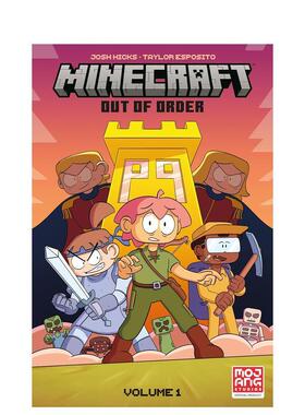 【现货】英文漫画 我的世界：失序 卷1 Minecraft: Out of Order Volume 1 黑马 原版英文图书