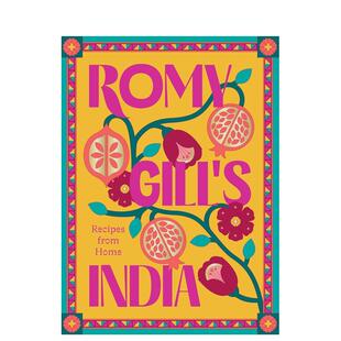 印度：家传食谱 Romy 原版 预售 英文餐饮生活美食 India 罗米?吉尔 Gill