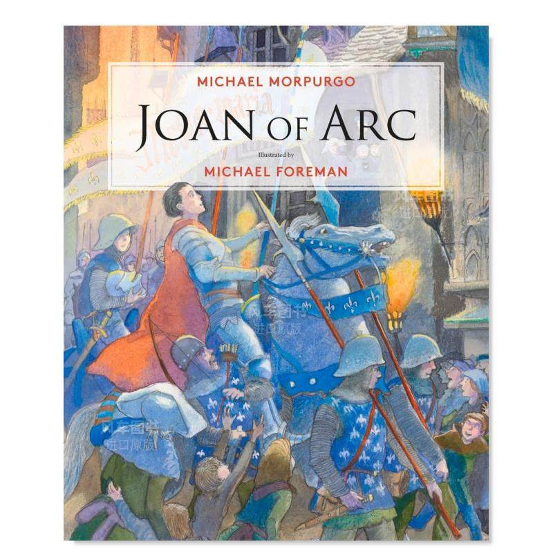【预 售】joan of arc,贞德 英文儿童图书