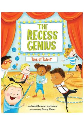 【预售】天才课间休息?2 Recess Genius 2， The 原版英文儿童绘本