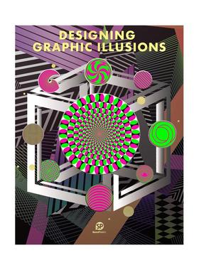【现货】【Sendpoints】 视觉设计中的错视 DESIGNING GRAPHIC ILLUSIONS 错视艺术 英文原版图书艺术设计类书籍