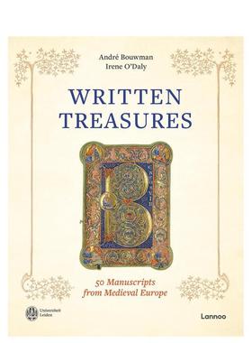 【预售】文字珍宝：人类手稿文明史 Written Treasures 原版英文人文历史 进口图书