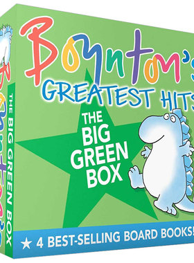 【预售】Boynton’s Greatest Hits 绿盒子套装 博因顿力作 英文儿童故事原版进口图书书籍