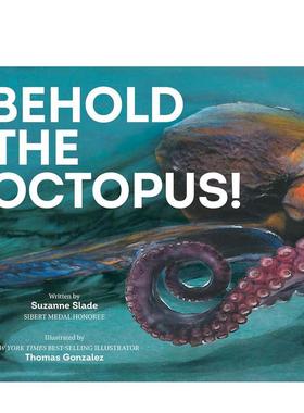 【预售】看哪 章鱼 Behold The Octopus! 原版英文儿童绘本