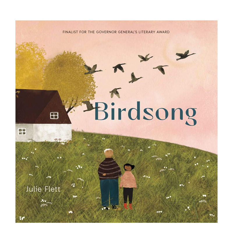 【现货】Birdsong鸟鸣声 20年波士顿环球图书奖荣誉奖 插画师Julie Flett书籍进口原版