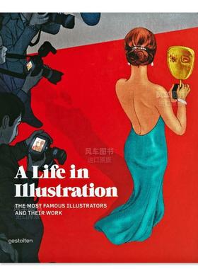 【现货】插画世界的生活 A Life in Illustration 英文插画原画设定集 原版图书外版进口书籍 Henni Hellige,Robert Klanten