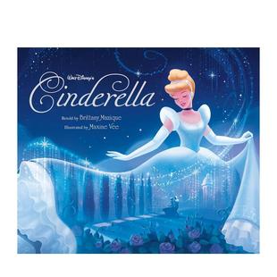 Edition 英文儿童绘本图书书籍 Walt Cinderella 75th 华特迪士尼灰姑娘75周年纪念版 Disney 原版 Anniversary 预售